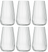 Luigi Bormioli Longdrinkgläser - Wassergläser - Cocktailgläser - Speakeasies - 570 ml - 6er Set