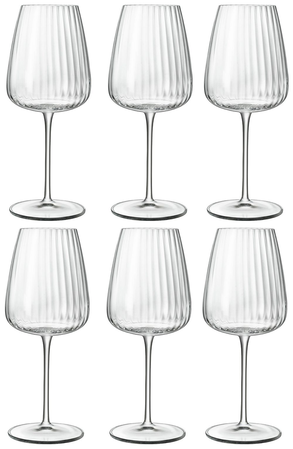 Luigi Bormioli Weißweingläser - Speakeasies - 550 ml - 6er-Set