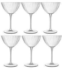 Luigi Bormioli Martinigläser – Cocktailgläser – Speakeasies – 220 ml – 6er-Set