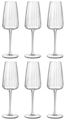 Luigi Bormioli Champagnergläser - Flöten - Speakeasies - 210 ml - 6er-Set