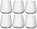 Luigi Bormioli Wassergläser - Trinkgläser - Speakeasies - 450 ml - 6er-Set