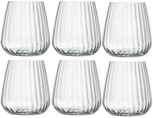 Luigi Bormioli Wassergläser - Trinkgläser - Speakeasies - 450 ml - 6er-Set