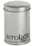 Aerolatte Kakaostreuer Aluminium 10cm Silber - Kakao Zimt Puderzucker Streuer