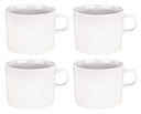 Alessi Kaffeetassen PlateBowlCup 200 ml - 4 Stück - Jasper Morrison - AJM28/78