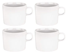Alessi Kaffeetassen PlateBowlCup 200 ml - 4 Stück - Jasper Morrison - AJM28/78