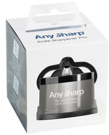AnySharp Messerschärfer Pro Metall Silber - Messerschleifer für Messer