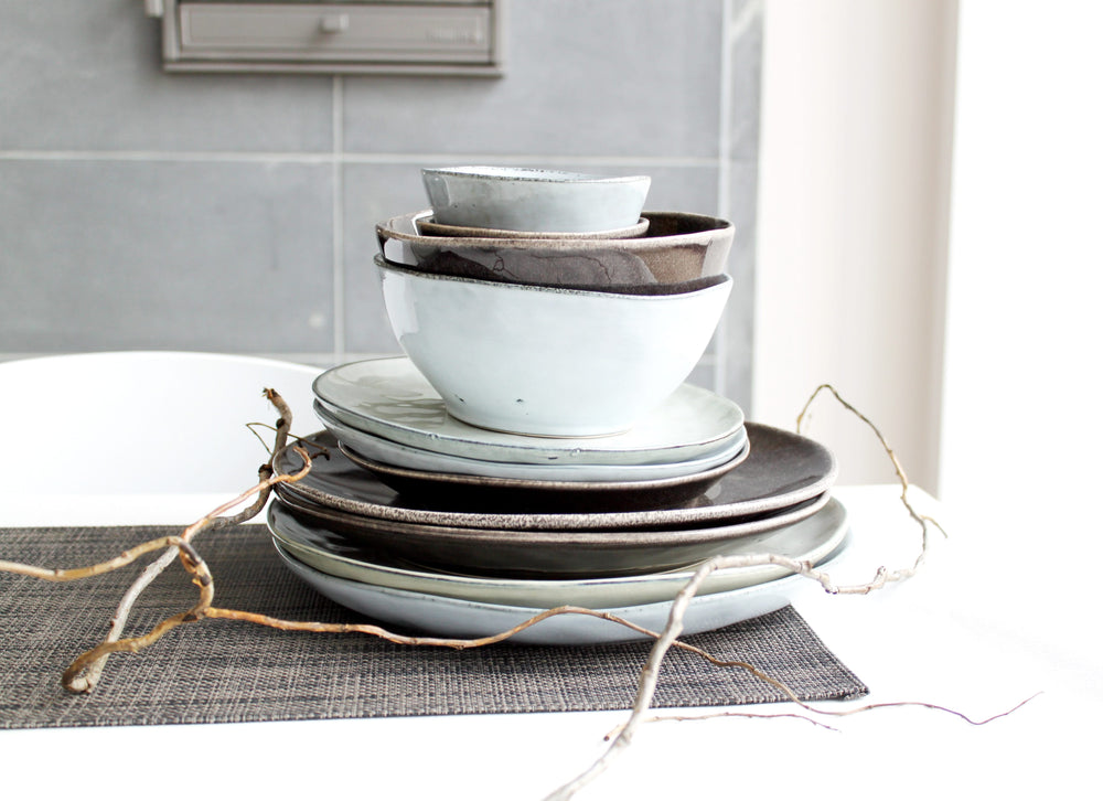 Salt & Pepper Kleine Schalen Artisan Grün ø 12 cm - 4 Stück