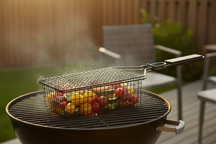 Cookinglife BBQ Grillkorb Fire & Flavour 24 x 14 x 9 cm - Antihaft Metall