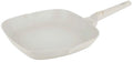 BerlingerHaus Grillpfanne Matt Creme 28 x 28 cm - geeignet für alle Wärmequellen - Standard Antihaftbeschichtung
