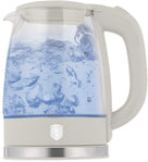 BerlingerHaus Wasserkocher Glas Matt Creme - 1,7 Liter - 2200W