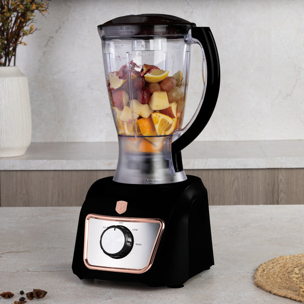 BerlingerHaus Küchenmaschine / Foodprocessor 8-in-1 Schwarz Roségold - 500W
