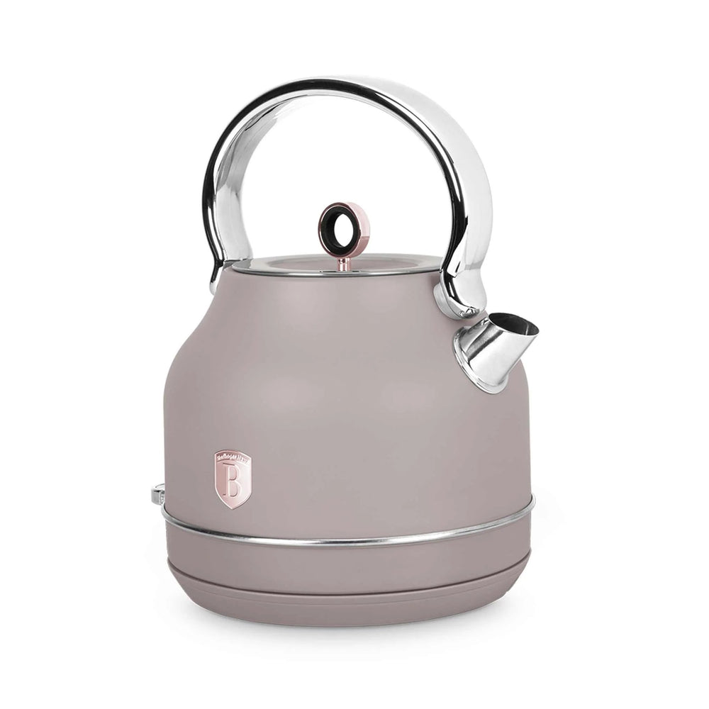 BerlingerHaus Wasserkocher Taupe - mit Thermometer - 1,7 Liter - 2200W
