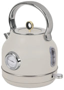 BerlingerHaus Wasserkocher Matt Crème - mit Thermometer - 1.7 Liter - 2200W