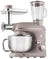 BerlingerHaus Multifunktionale Küchenmaschine Taupe - 4-in-1 - 1500W