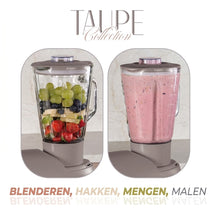 BerlingerHaus Multifunktionale Küchenmaschine Taupe - 4-in-1 - 1500W