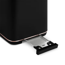 BerlingerHaus Toaster Digital Schwarz Roségold - 2 Schlitze - 870W