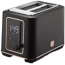 BerlingerHaus Toaster Digital Schwarz Roségold - 2 Schlitze - 870W