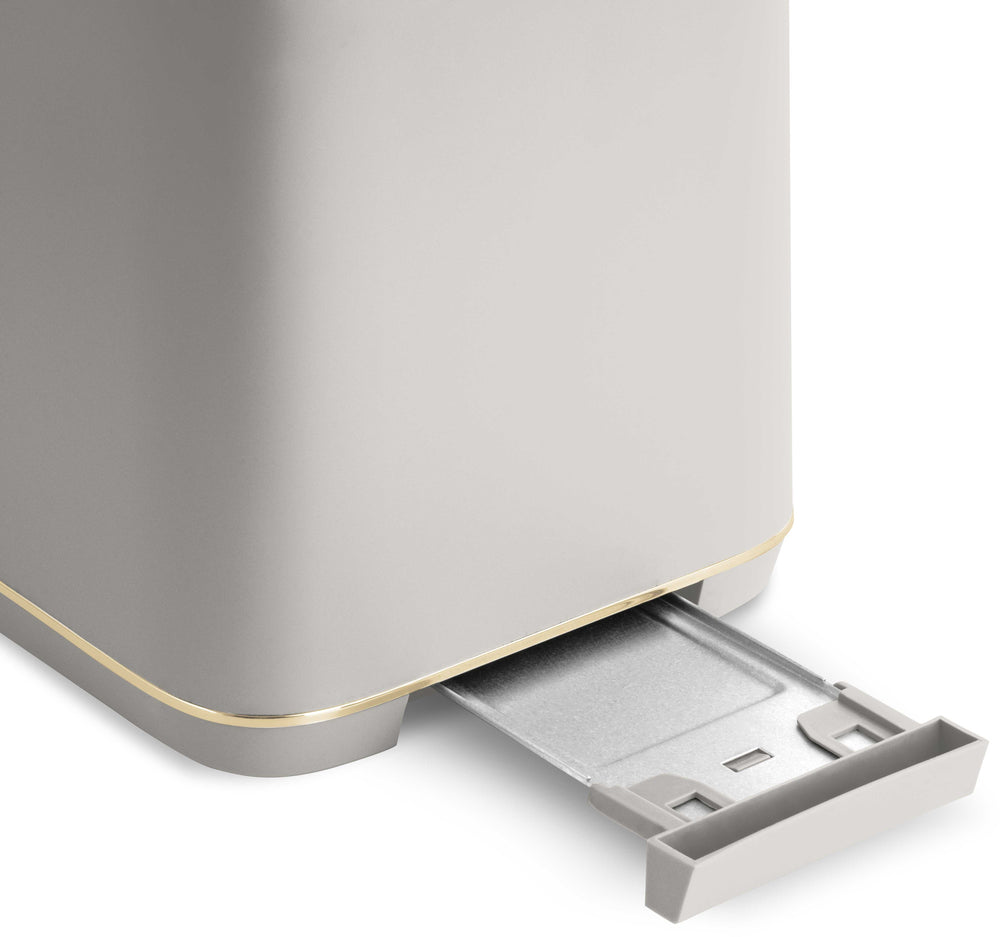 BerlingerHaus Toaster Digital Matt Creme - 2 Schlitze - 870W