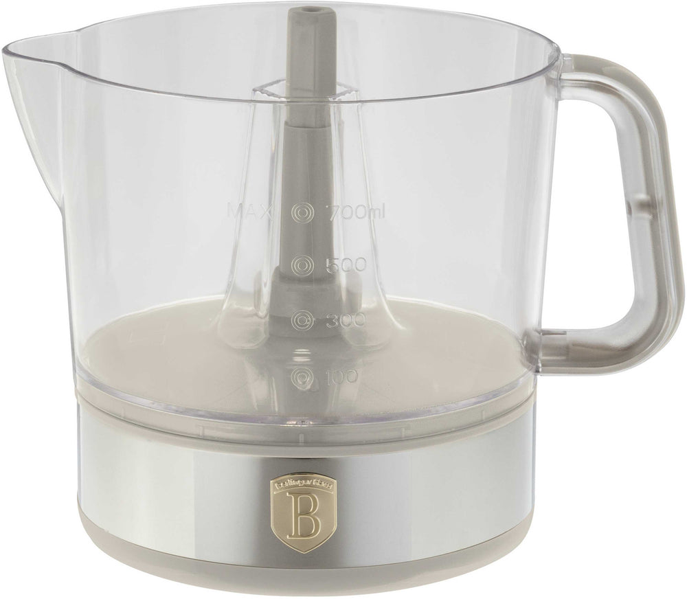 BerlingerHaus Elektrische Zitruspresse / Orangenpresse Matt Creme - 0,7 L - 40 W