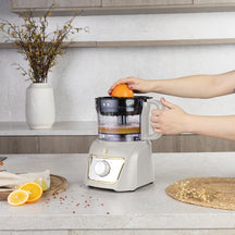 BerlingerHaus Küchenmaschine / Foodprocessor 8-in-1 Matt Creme - 500W