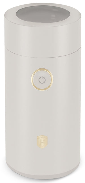 BerlingerHaus Elektrische Kaffeemühle / Kaffeebohnenmühle - Matt Crème - 150W