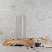 BerlingerHaus Elektrische Kaffeemühle / Kaffeebohnenmühle - Matt Crème - 150W