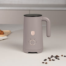 BerlingerHaus Elektrischer Milchaufschäumer 4-in-1 Taupe - 160 ml