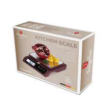 BerlingerHaus Küchenwaage Digital Bordeaux - Maximal 6 kg
