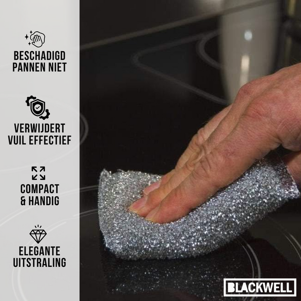 Blackwell Pfannenschwamm Silber