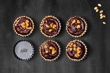 Birkmann Kuchenform / Backform / Quicheform mit herausnehmbarem Boden Premium Backform ø 10 x 2 cm - 6 Stück