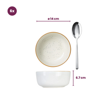 Cosy & Trendy Geschirrset Baltic Vanilla - 18-teilig / 6 Personen