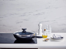 Beka Wok-Pfanne mit Glasdeckel Pro Induc ø 28 cm - keramische Antihaftbeschichtung