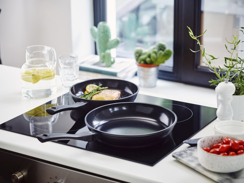 Beka Bratpfannenset Energy R 2-teilig Ø 24 und 28 cm – geeignet für alle Wärmequellen – keramische Antihaftbeschichtung