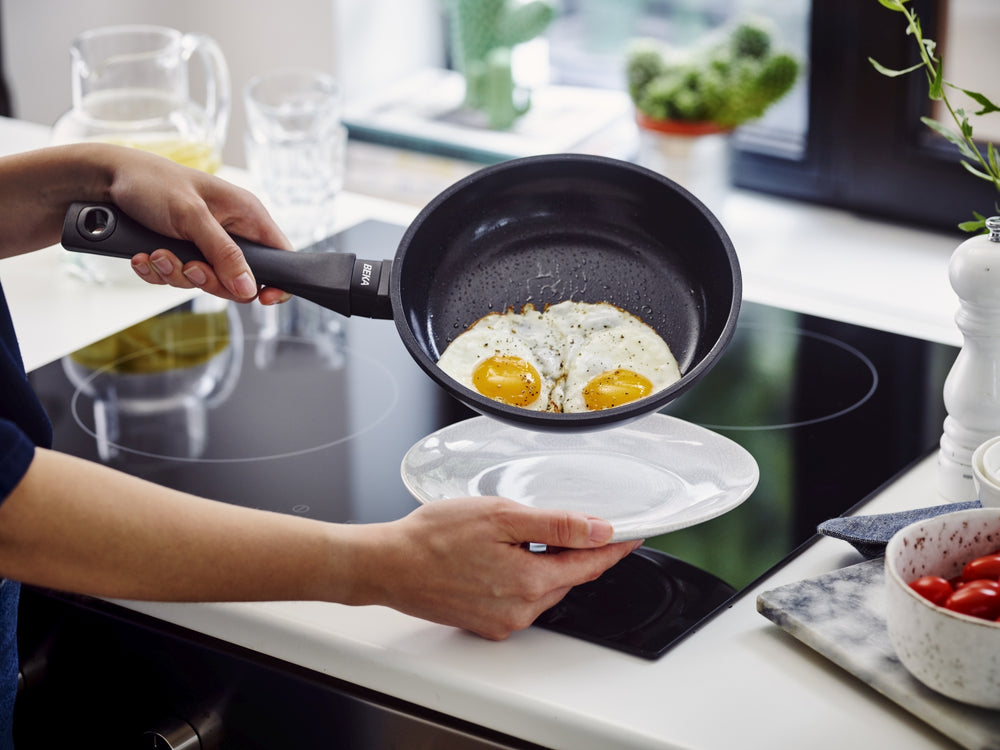 Beka Bratpfannenset Energy R 3-teilig Ø 20. 24 und 28 cm – geeignet für alle Wärmequellen – keramische Antihaftbeschichtung