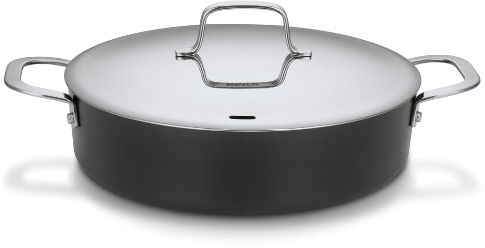 Beka Schmorpfanne / Sauteuse mit Deckel Maestro Alu Ø 28 cm – keramische antihaftbeschichtung