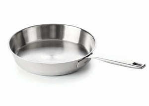 Beka Bratpfanne Maestro Edelstahl Ø 24 cm – geeignet für alle Wärmequellen – ohne Antihaftbeschichtung