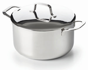 Beka Kochtopf Maestro RVS mit Deckel ø 24 cm / 5,1 Liter - geeignet für alle Wärmequellen