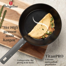 BerlingerHaus Topfset Matt Anthrazit 7-teilig - Kochtöpfe ø 20, 24, 28 cm, Bratpfannen ø 20 & 24 cm - geeignet für alle Wärmequellen