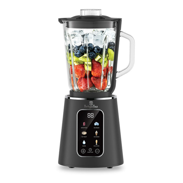 BerlingerHaus Standmixer Digital Matt Anthrazit - Glasbehälter - 1,5 Liter - 1000W