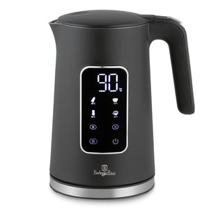 BerlingerHaus Wasserkocher Digital Matt Anthrazit - Temperaturregelung - 1,7 Liter - 2200W
