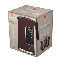 BerlingerHaus Wasserkocher Digital Matt Bordeaux - Temperatureinstellung - 1,7 Liter - 2200W