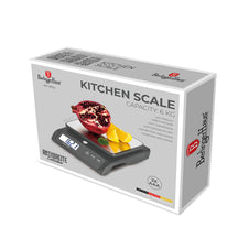 BerlingerHaus Küchenwaage Digital Anthrazit - Maximal 6 kg