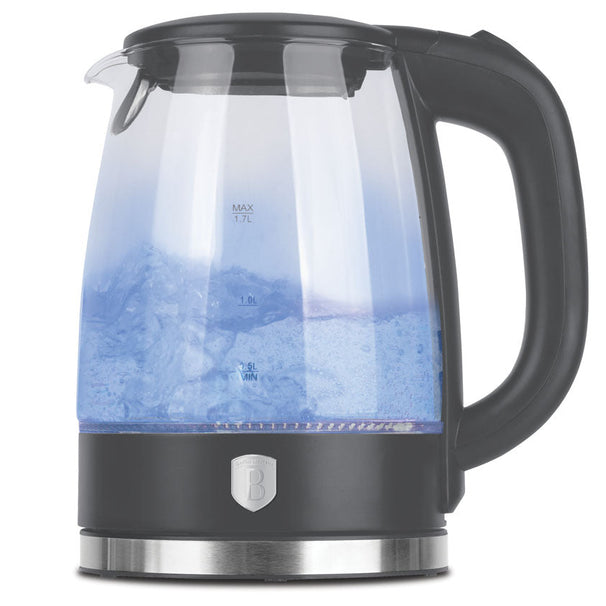 BerlingerHaus Wasserkocher Glas Matt Anthrazit - 1,7 Liter - 2200W