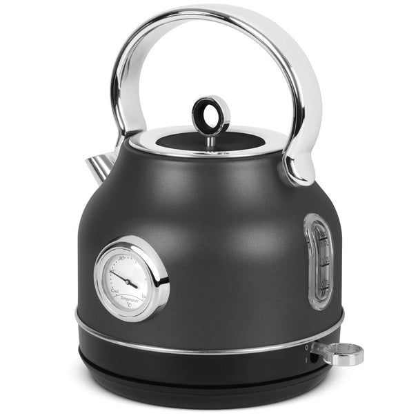 BerlingerHaus Wasserkocher Matt Antrazit - mit Thermometer - 1,7 Liter - 2200W