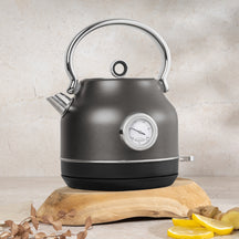 BerlingerHaus Wasserkocher Matt Antrazit - mit Thermometer - 1,7 Liter - 2200W