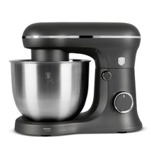 BerlingerHaus Küchenmaschine Matt Anthrazit - Edelstahlschüssel 5 Liter - 1500W
