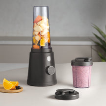 BerlingerHaus Smoothie-Maker to Go Matt Anthrazit - Inklusive 2 Becher - 320W