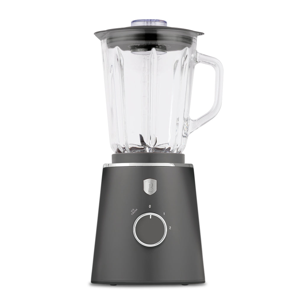 BerlingerHaus Standmixer Matt Anthrazit - Glaskrug - 1,5 Liter - 1000W