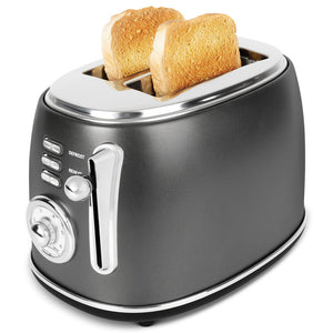 BerlingerHaus Toaster Mat Anthrazit - 2 Schlitze - 850 W
