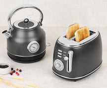 BerlingerHaus Toaster Mat Anthrazit - 2 Schlitze - 850 W